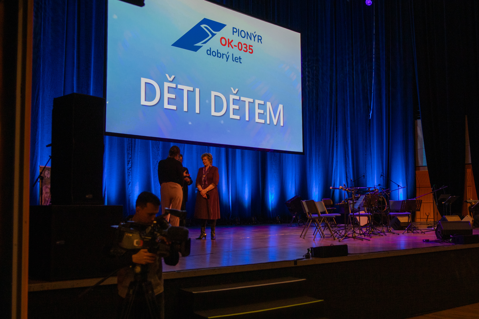 Ocenění dobrovolníků v rámci koncertu Děti Dětem