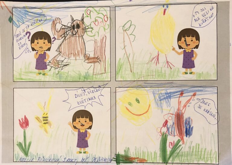 Sedmikvítek - literární část